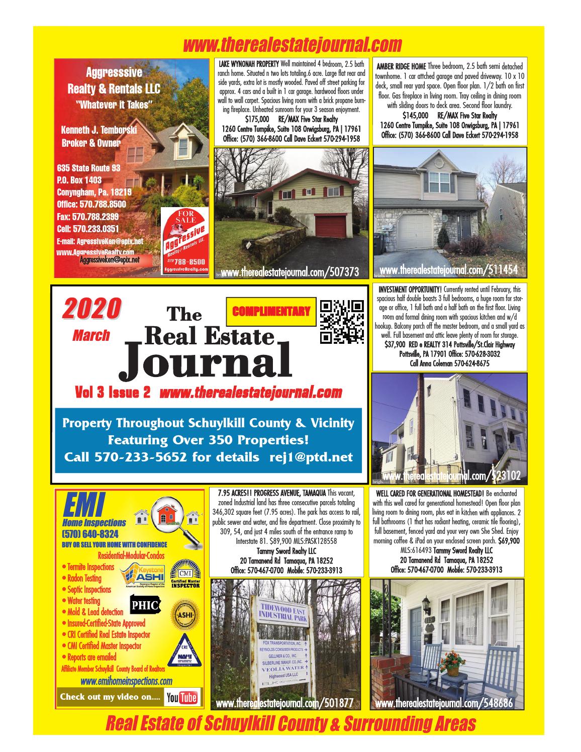 Real Estate Journal Schuylkill County Vol 3 Issue 2 by REJournal Issuu