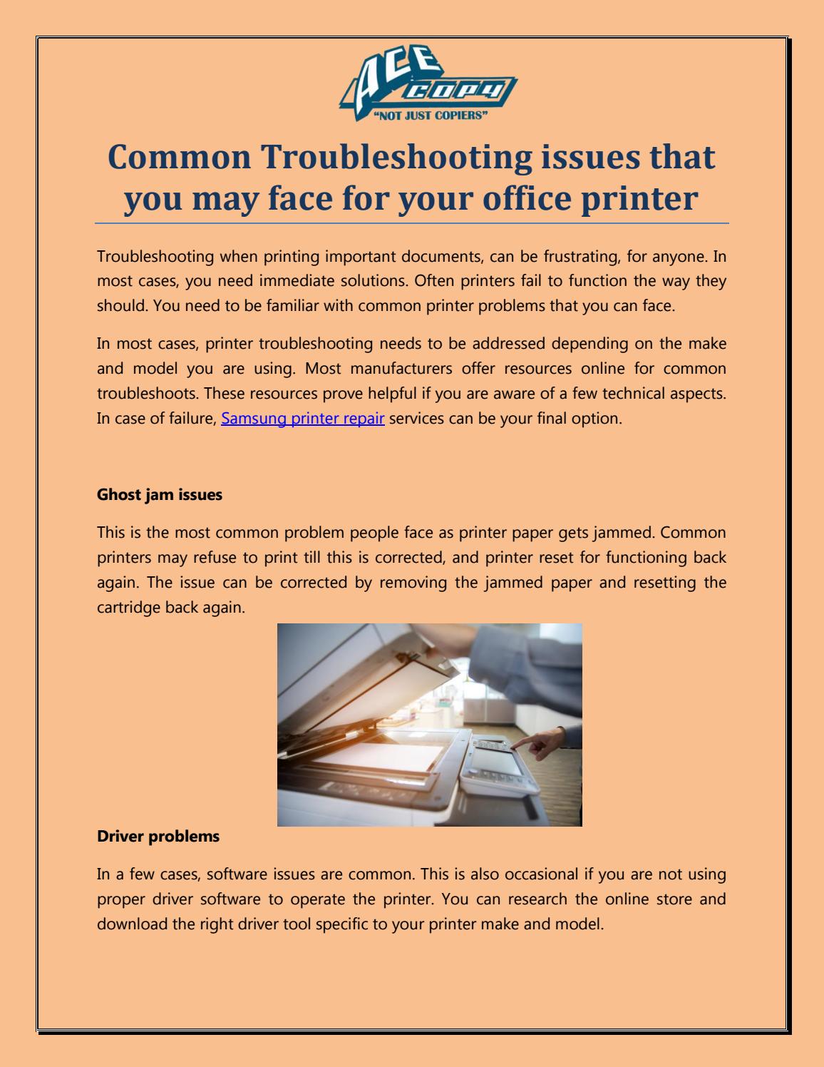 samsung printer diagnostics software