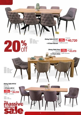 Teak World 家具目录 · The Massive 家具 Sale 2020 | 第 6 页