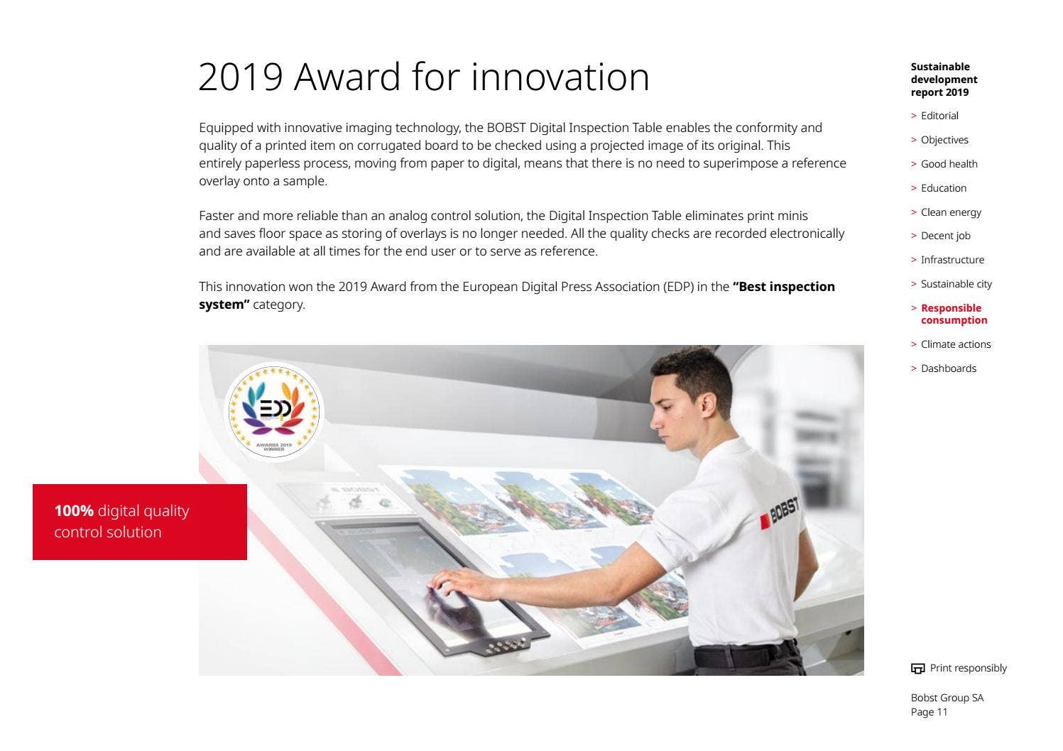 Sustainable development report 2019 by bobstmedia - Issuu