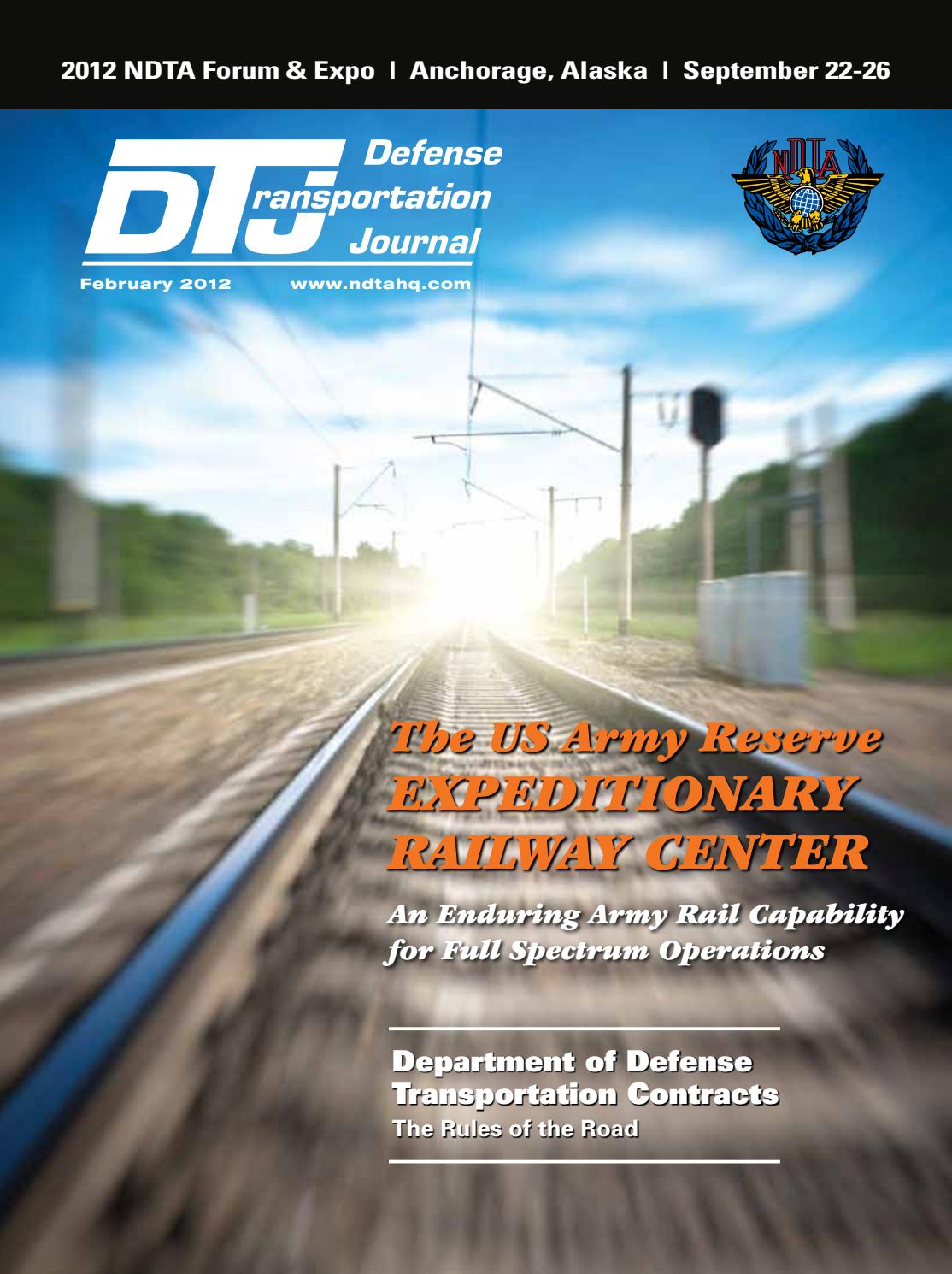 Defense Transportation Journal by Defense Transportation Journal Issuu