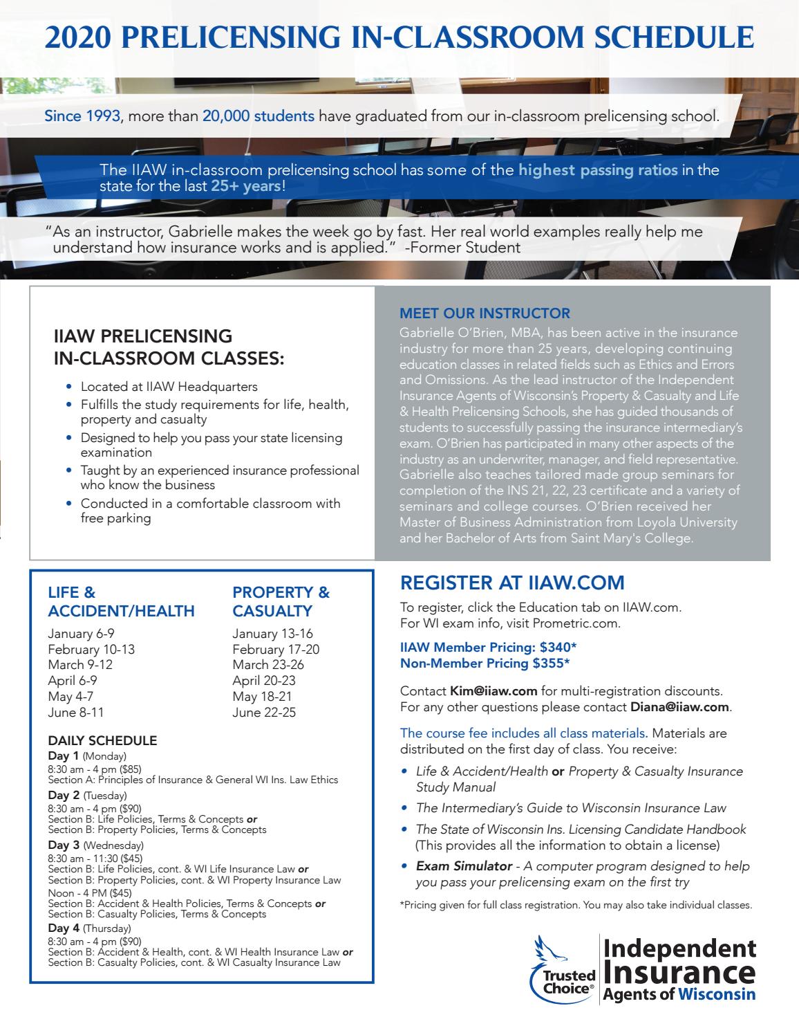 Wi Insurance Agency Business Insurance Pagel