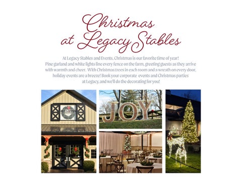 Legacy Stables and Events-Corporate 家具手册 第 9 页