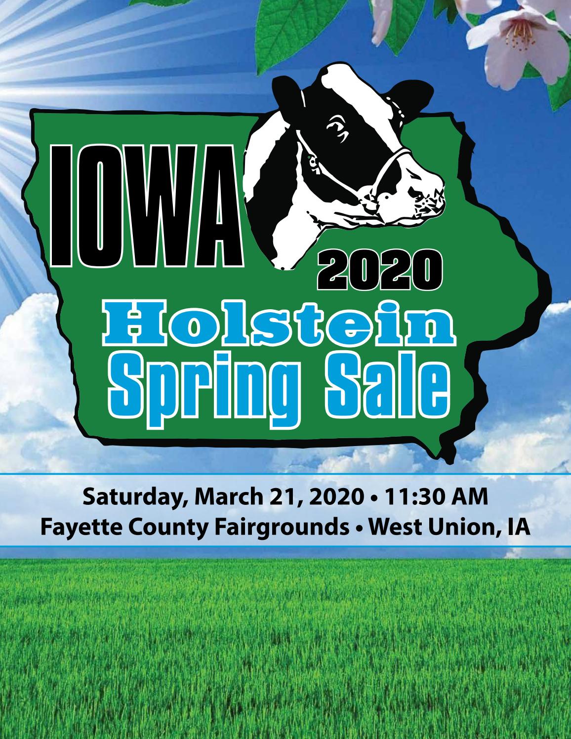 2020 Iowa Spring Sale by Daniel Brandt - Issuu