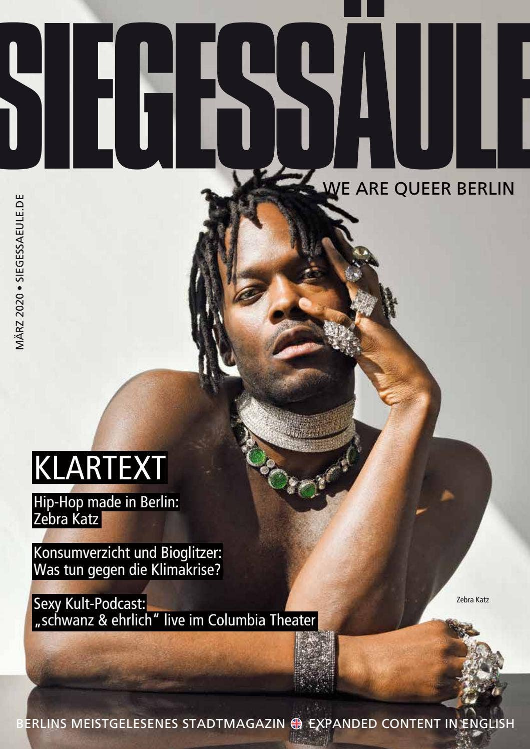 SIEGESSÄULE März 2020 by SIEGESSÄULE - Issuu