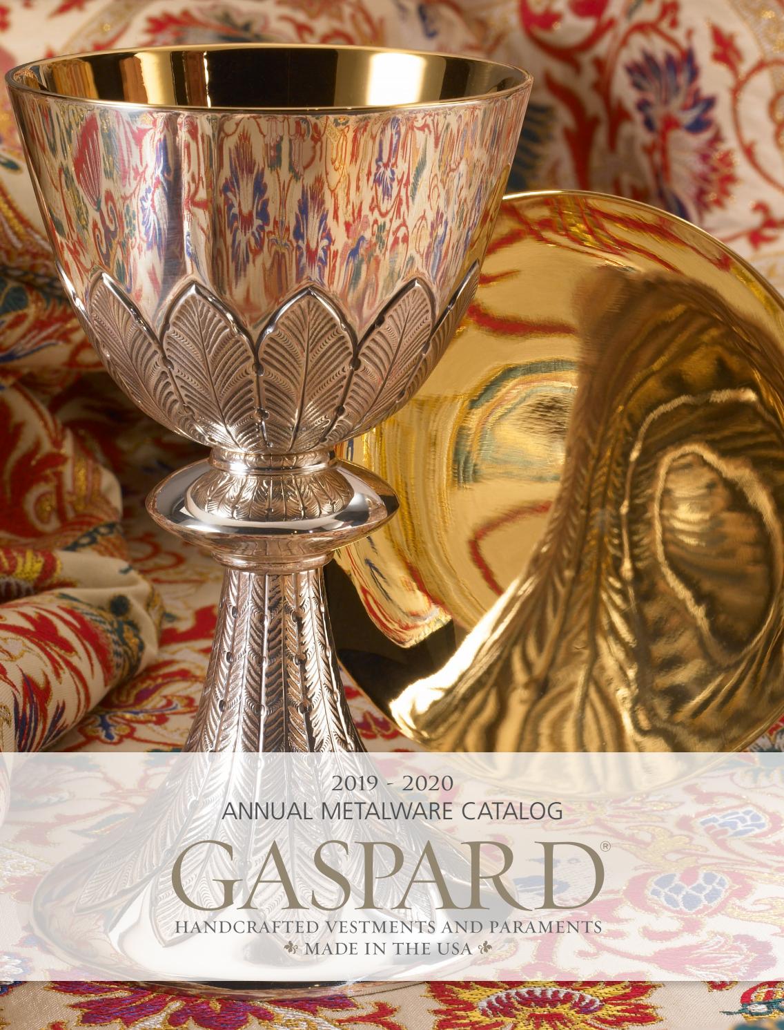 20192020 Gaspard Annual Metalware Catalog by gaspardinc Issuu