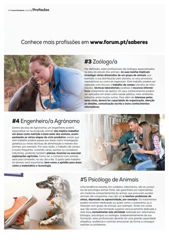 Page 13 of Profi ssões Traballhos para quem gosta de animais