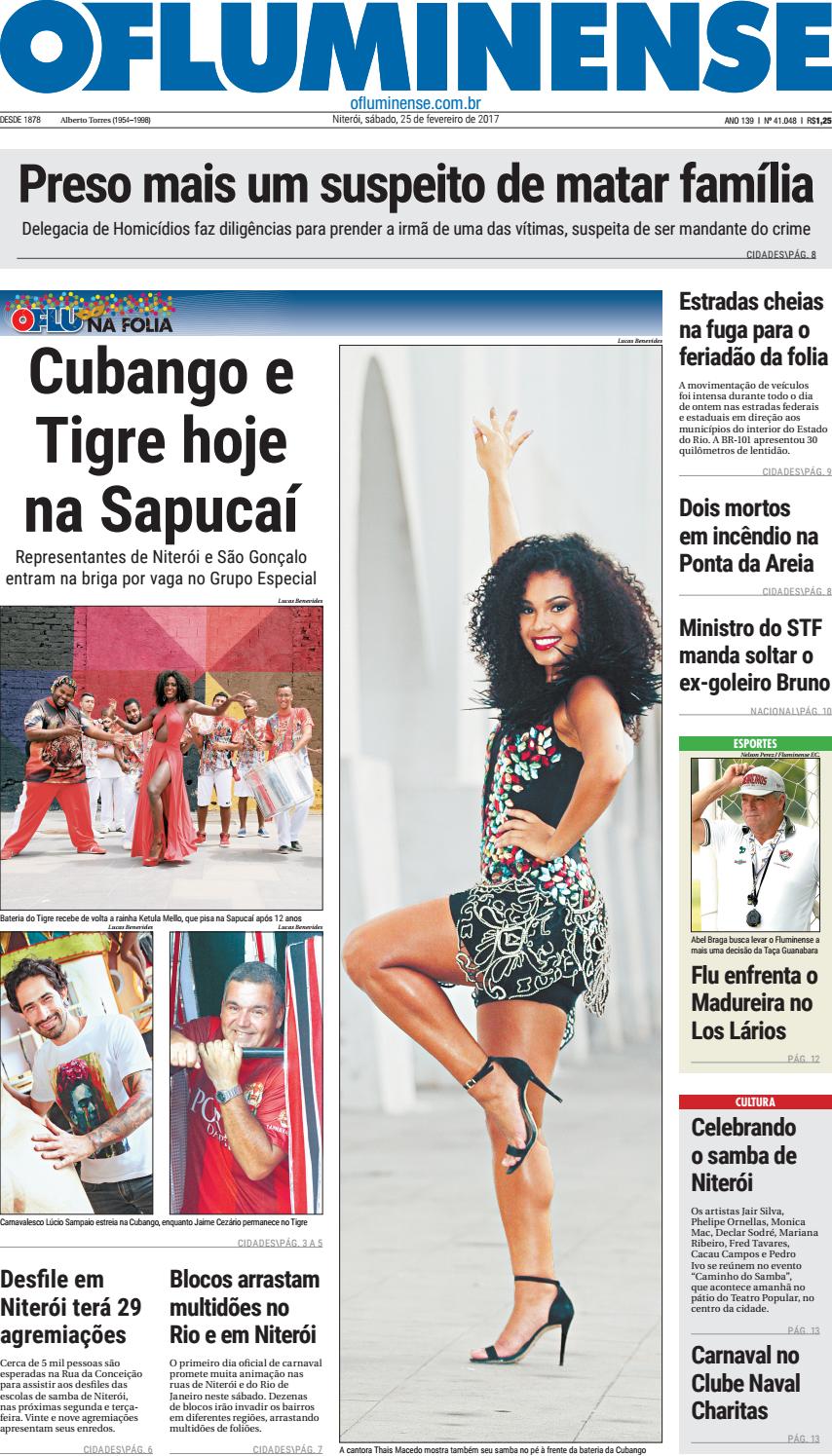 Jornal O Fluminense nº 41.048 by Portal Academia do Samba Issuu