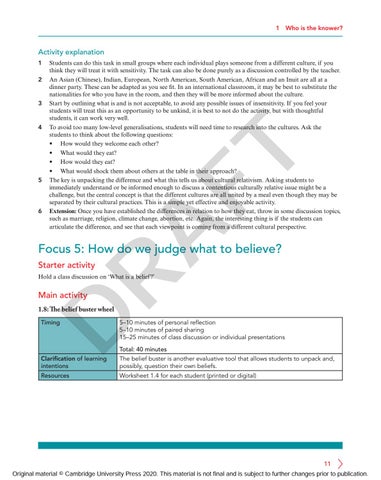 IB TOK Executive Preview by Cambridge International Education - Issuu