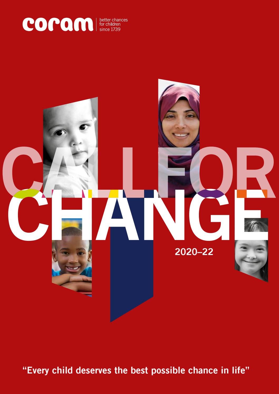 Coram Call for Change 202022 by coram8 Issuu
