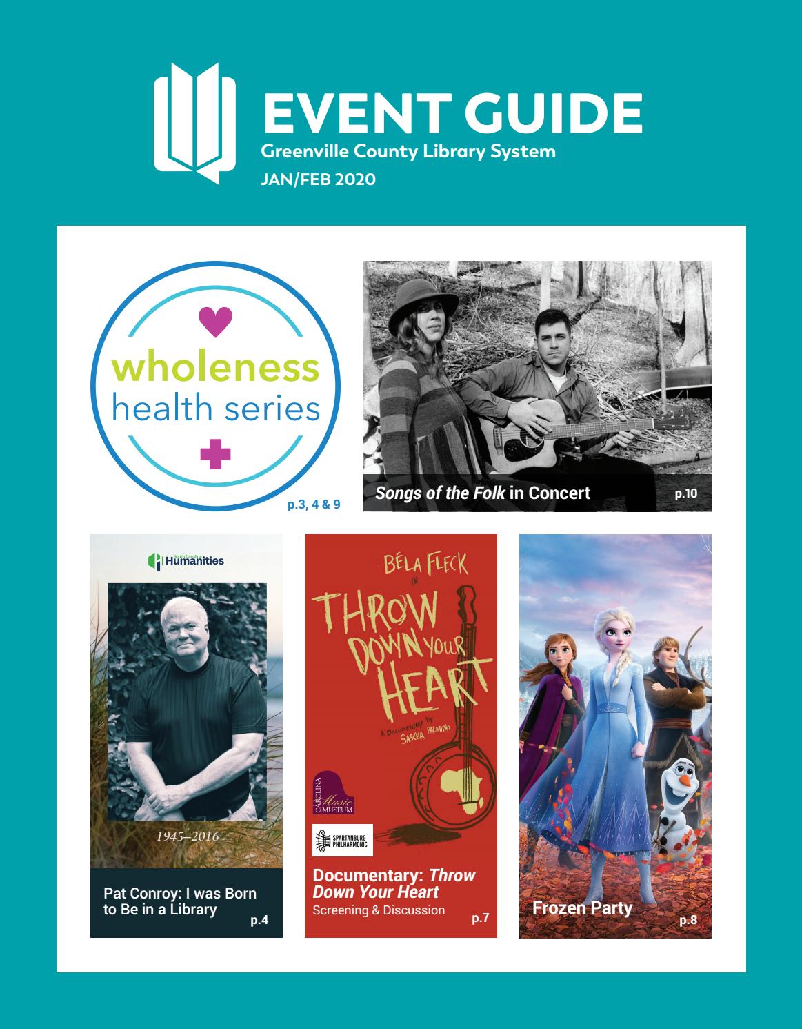 Jan/Feb 2020 Event Guide by Greenville County Library System Issuu
