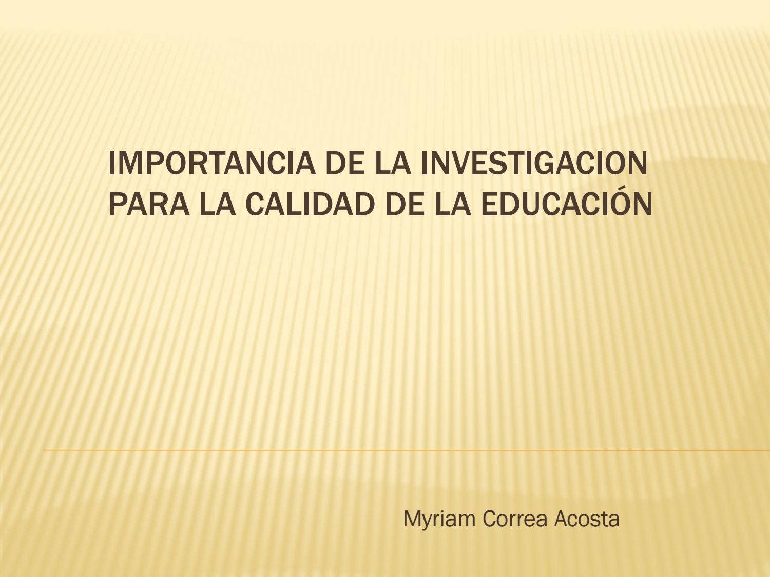 Importancia de la investigación en la docencia by Myriam Correa - Issuu