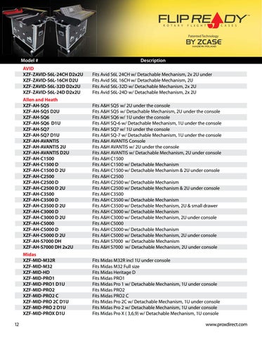 ProX Live Performance Gear - 灯饰目录 2020a 第 12 页