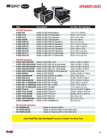 ProX Live Performance Gear - 灯饰目录 2020a 第 15 页