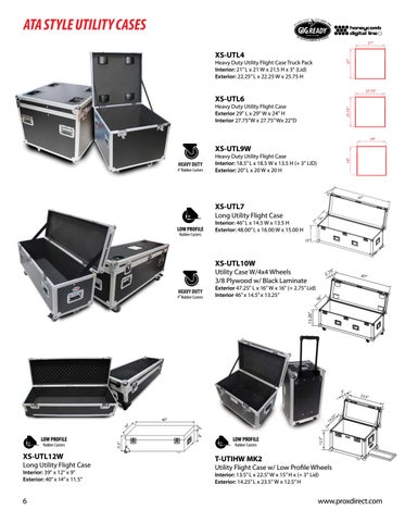 ProX Live Performance Gear - 灯饰目录 2020a 第 6 页