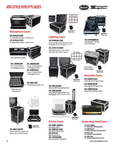 ProX Live Performance Gear - 灯饰目录 2020a 第 8 页