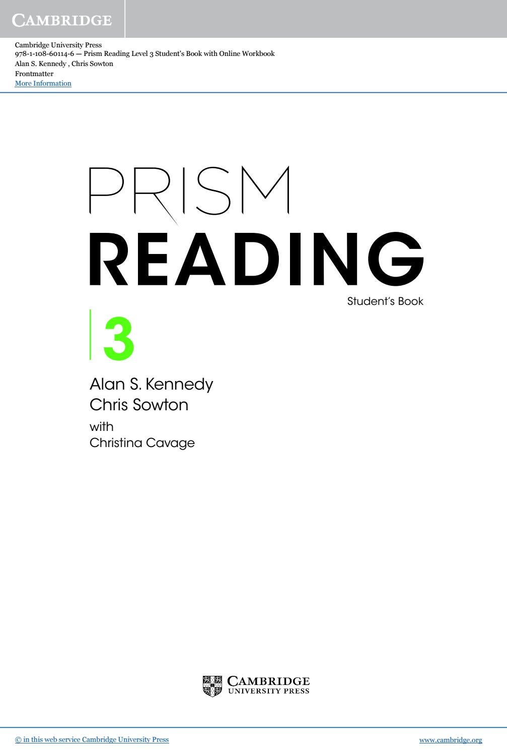 Prism Reading Level 3 Student's Book by 華泰文化 Hwa Tai Publishing Issuu