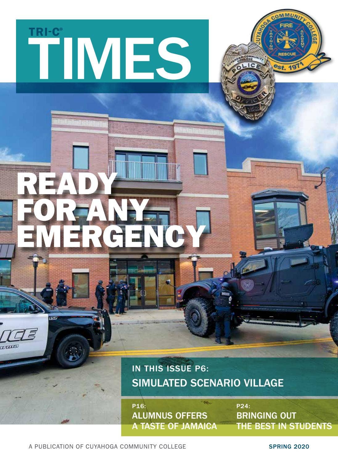 Tri-C Times Spring 2020 by Cuyahoga Community College - Issuu