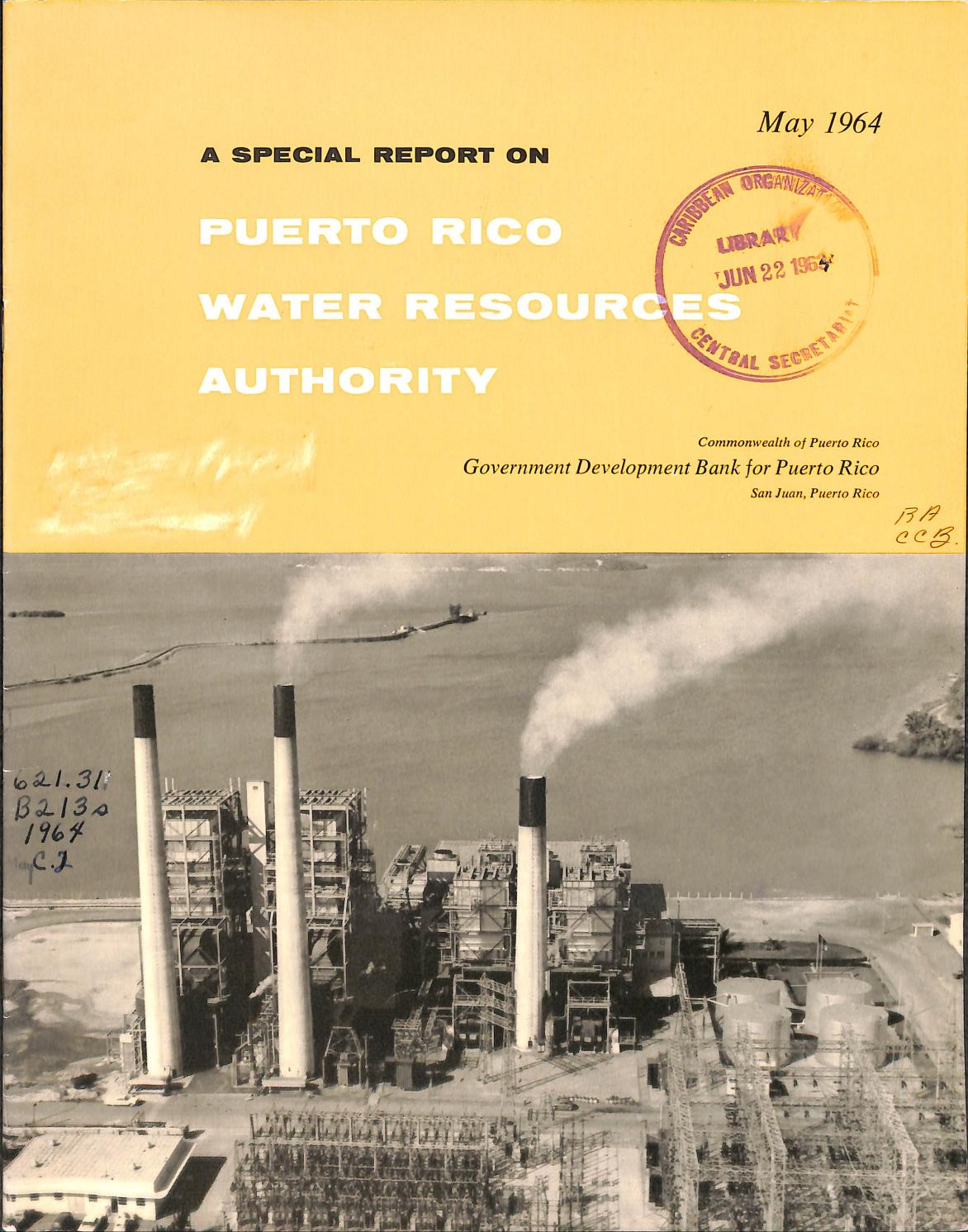 Puerto Rico Water Resources Authority (May 1964) by La Colección
