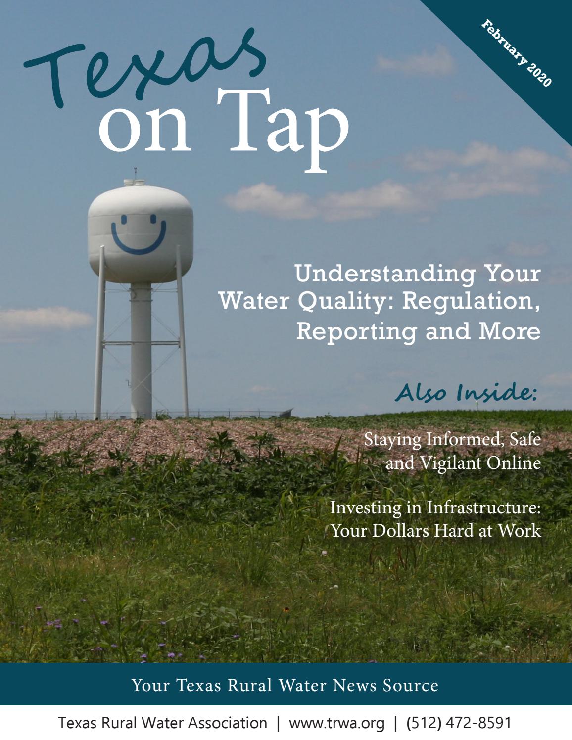 Texas On Tap February 2020 by Texas Rural Water Association Issuu