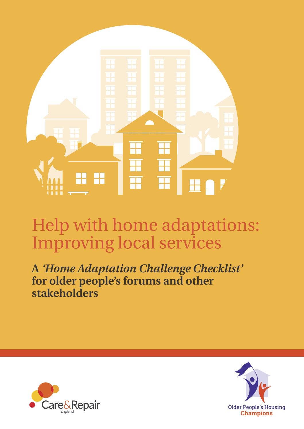 Home Adaptation Challenge Checklist for older people’s forums and other ...