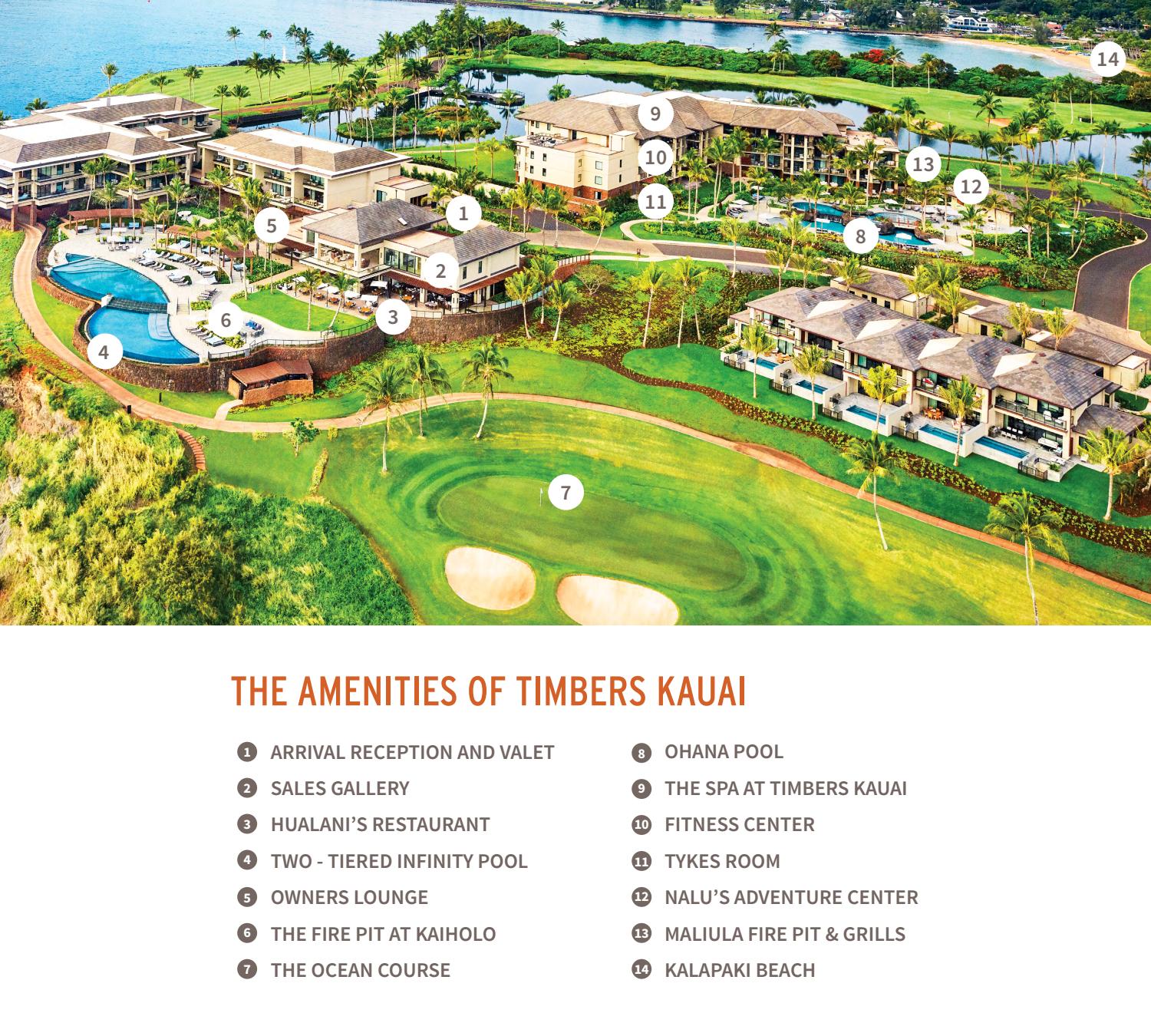 Timbers Kauai Amenities Map by Timbers Resorts Issuu