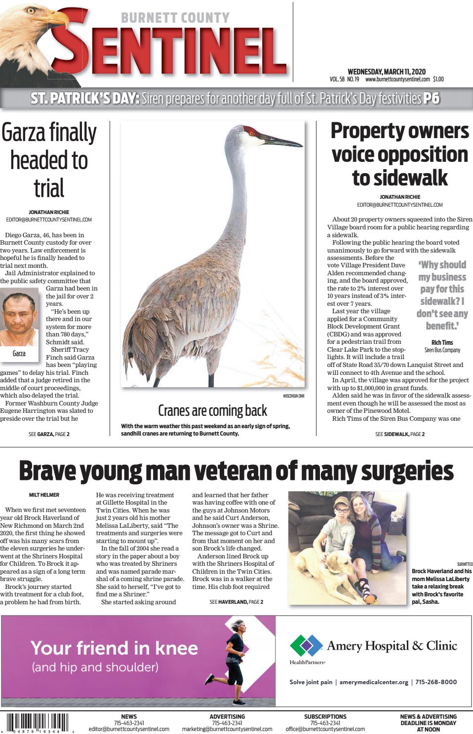 County Sentinel March 11, 2020 by County Sentinel Issuu