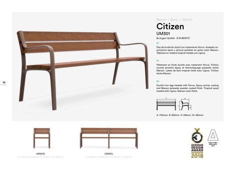 Parkmiljø møbler - Benito Urban 2019/20 第 16 页