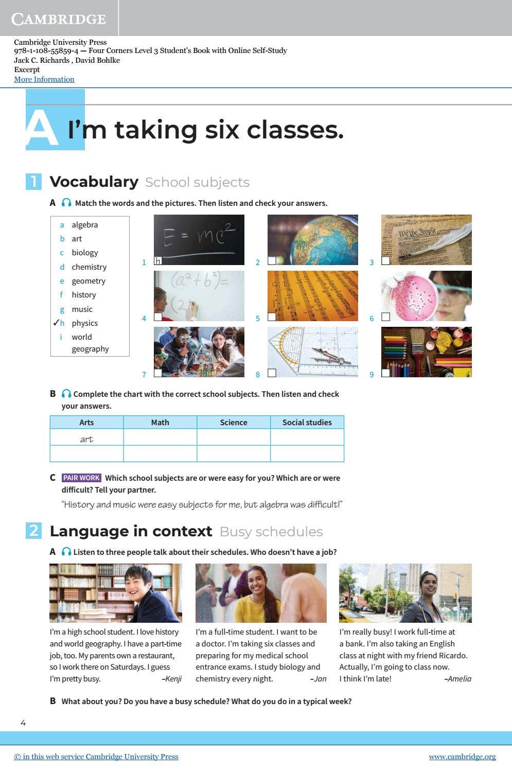 Four Corners Level 3 Student's Book by 華泰文化 Hwa Tai Publishing - Issuu