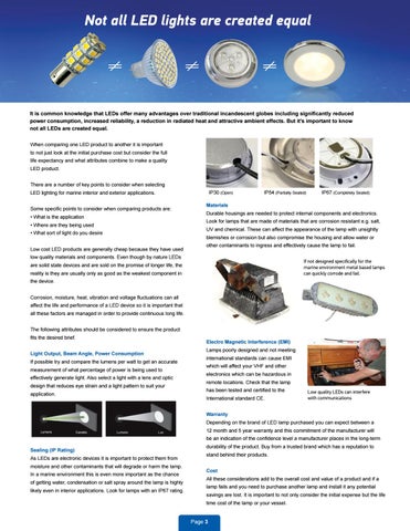 Hella marine 新品 and Overview 灯饰手册 2018 US 版本 第 3 页