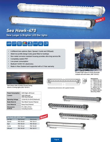 Hella marine 新品 and Overview 灯饰手册 2018 US 版本 第 6 页