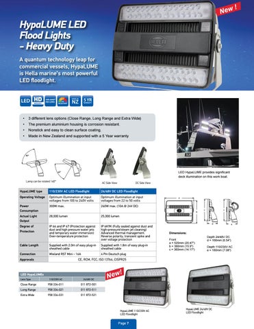 Hella marine 新品 and Overview 灯饰手册 2018 US 版本 第 7 页