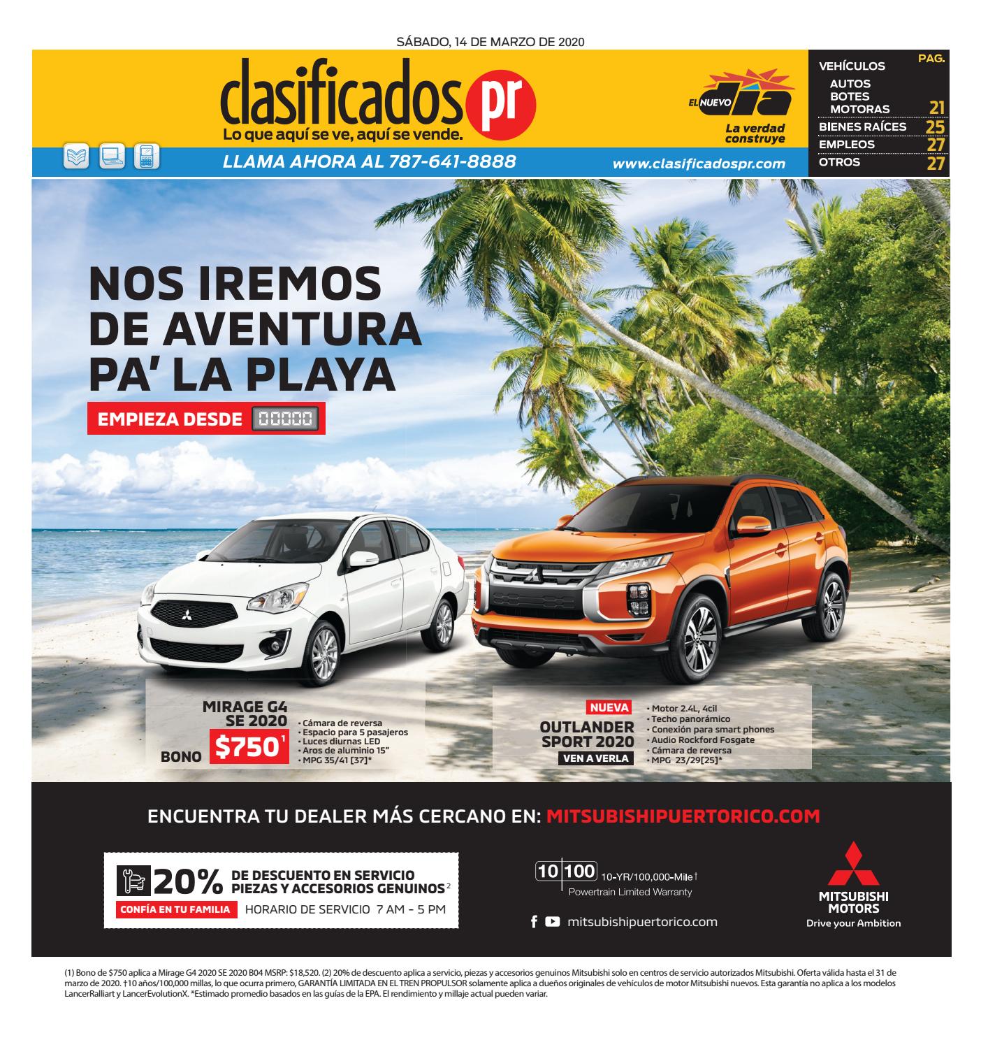 ClasificadosPR 03 14 2020 by Issuu