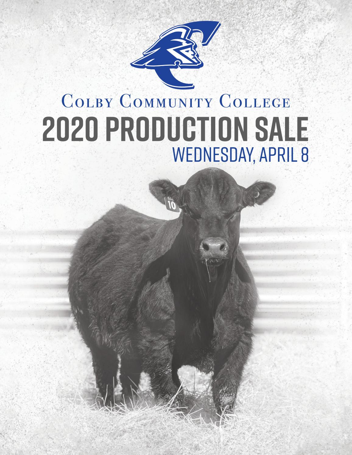 Colby Community College 2020 Production Sale by ALM, LLC Issuu