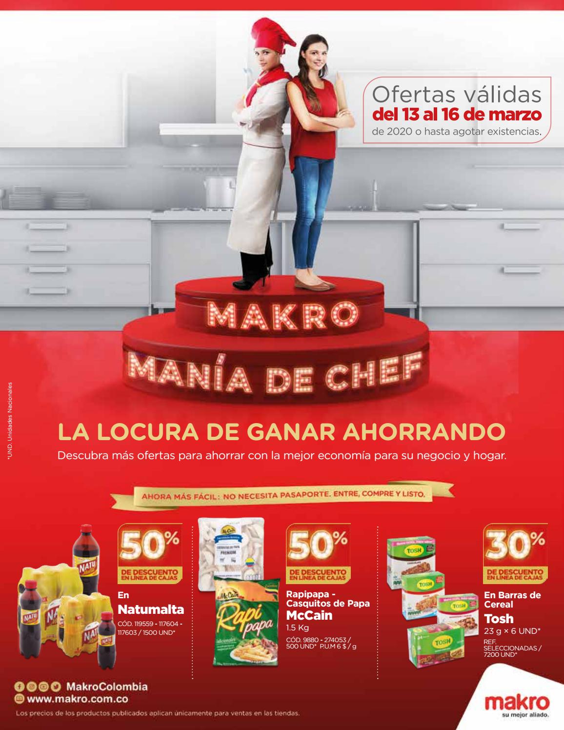 Makro Oferta de fin de semana Marzo 13 al 16 2020 by Makro