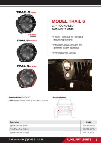 Mobile Centre 2020 版 of LED 灯饰 Upgrades for Jeep Wrangler JK made between 2007 and 2018 第 21 页