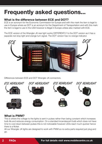 Mobile Centre 2020 版 of LED 灯饰 Upgrades for Jeep Wrangler JK made between 2007 and 2018 第 2 页