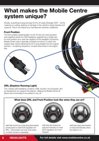 Mobile Centre 2020 版 of LED 灯饰 Upgrades for Jeep Wrangler JK made between 2007 and 2018 第 6 页