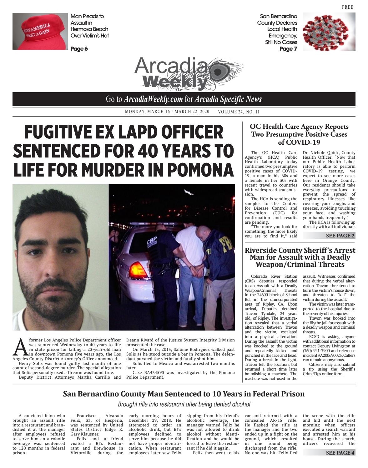 Arcadia Weekly 03 16 2020 By Beacon Media News Issuu
