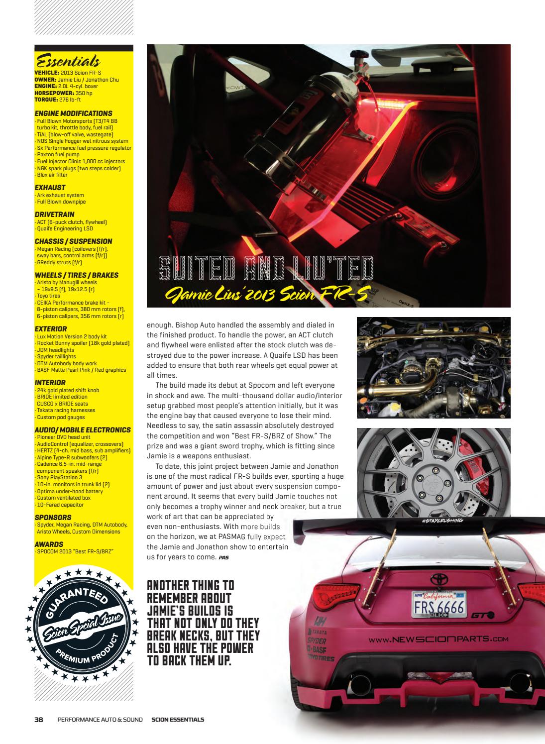 Pasmag Tuning Essentials Special Edition Scion Vol 1 Vebuka Com