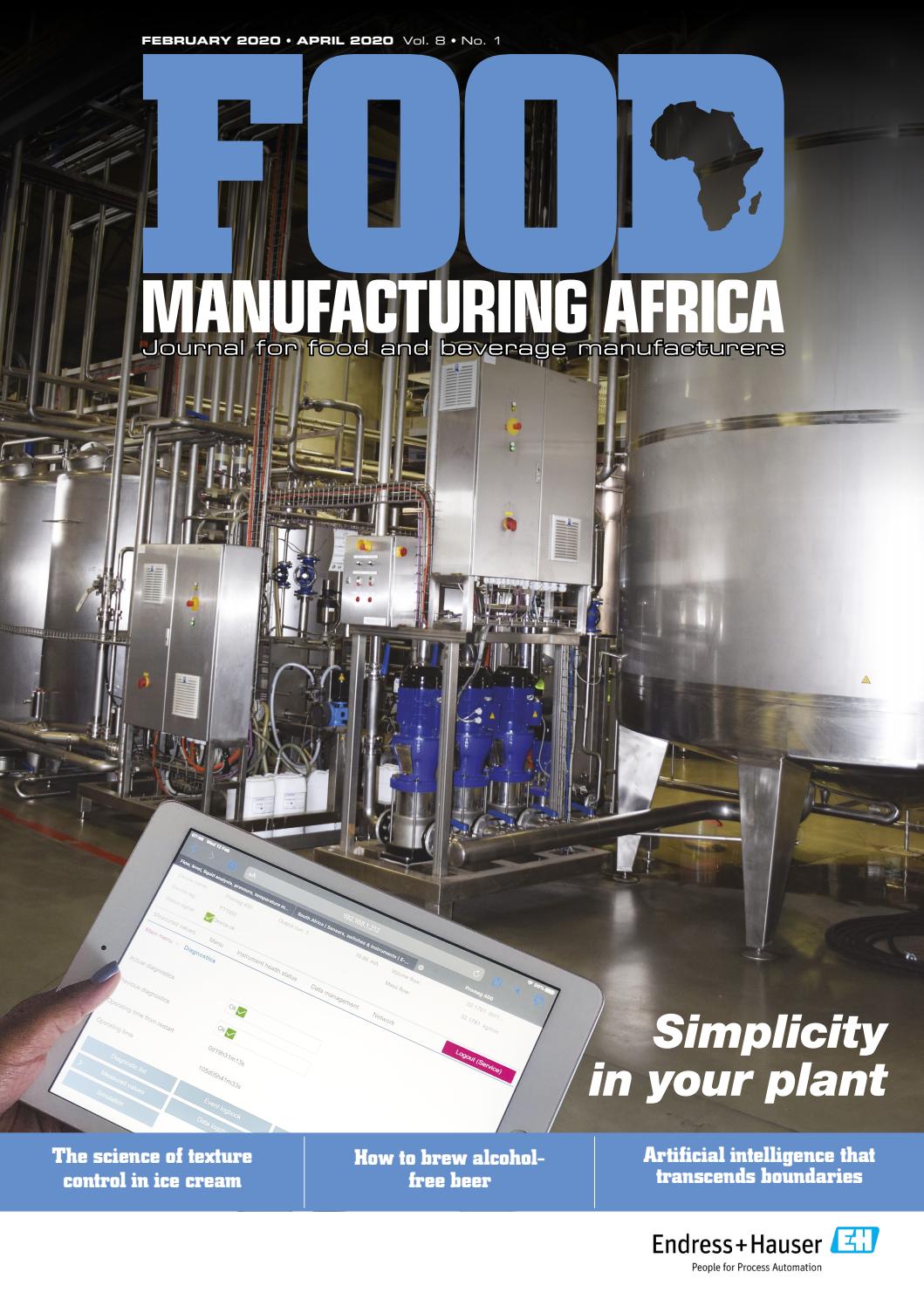 Food Manufacturing Africa Q1 2020 by New Media B2B Issuu