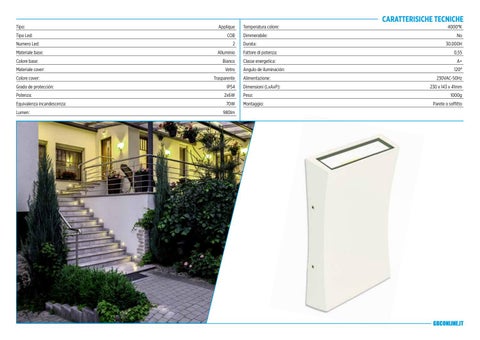 Kon.El.Co. S.p.a. 灯饰目录 · Catalogo 户外照明 - Illuminazione da Esterni 2020 第 13 页