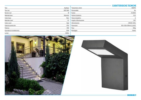 Kon.El.Co. S.p.a. 灯饰目录 · Catalogo 户外照明 - Illuminazione da Esterni 2020 第 15 页
