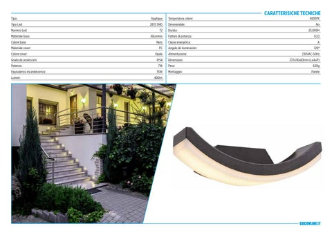Kon.El.Co. S.p.a. 灯饰目录 · Catalogo 户外照明 - Illuminazione da Esterni 2020 第 17 页