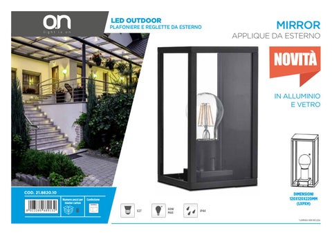 Kon.El.Co. S.p.a. 灯饰目录 · Catalogo 户外照明 - Illuminazione da Esterni 2020 第 2 页