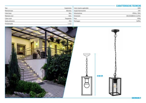 Kon.El.Co. S.p.a. 灯饰目录 · Catalogo 户外照明 - Illuminazione da Esterni 2020 第 5 页