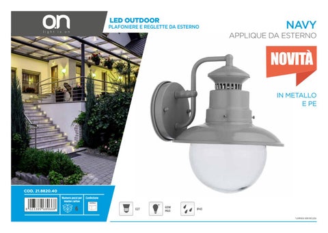 Kon.El.Co. S.p.a. 灯饰目录 · Catalogo 户外照明 - Illuminazione da Esterni 2020 第 6 页