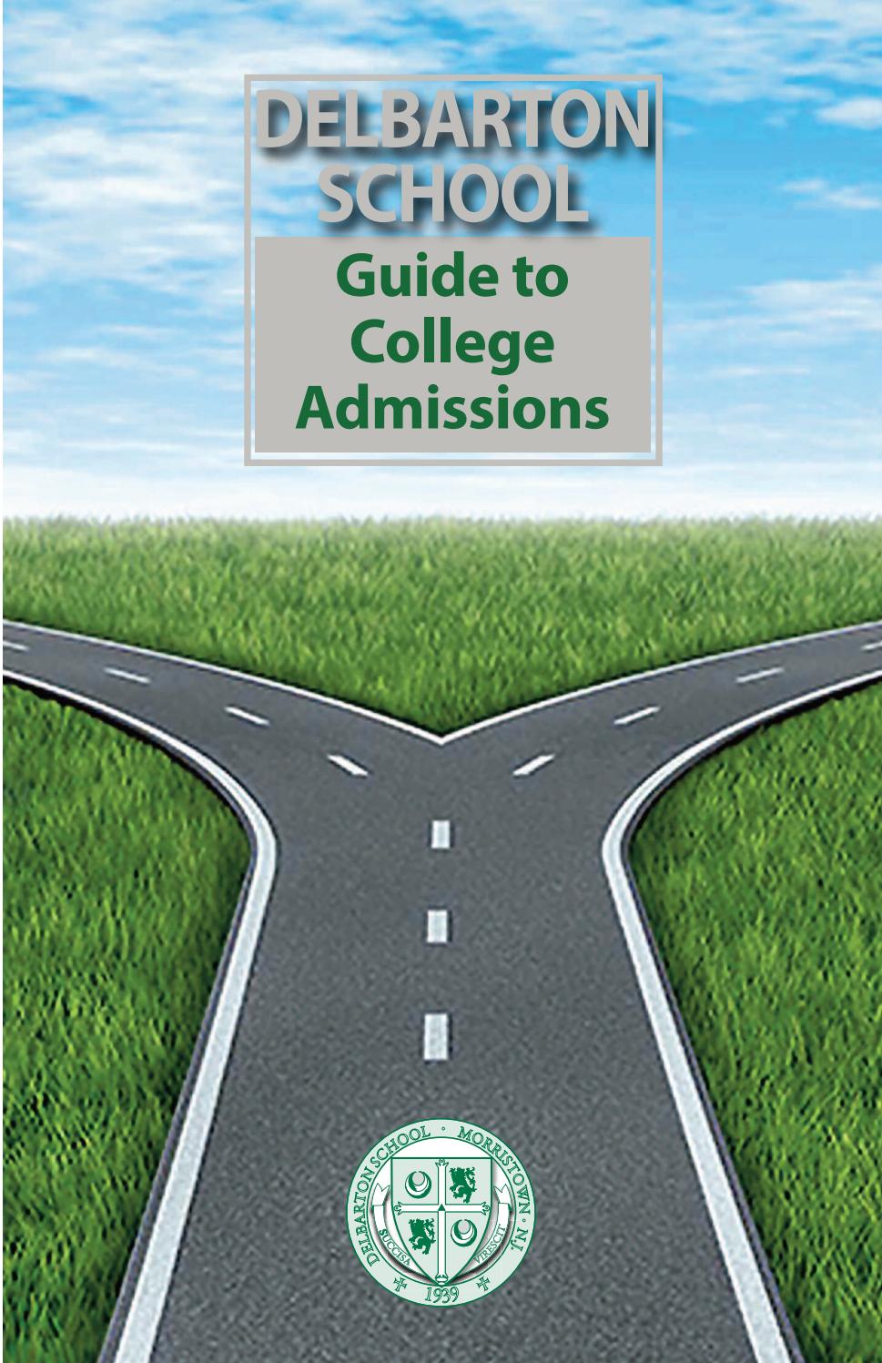 Delbarton School Guide to College Admissions by Delbarton School Issuu