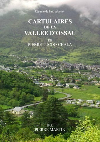 Cartulaires De La Vallee D Ossau By Pierre Martin Issuu