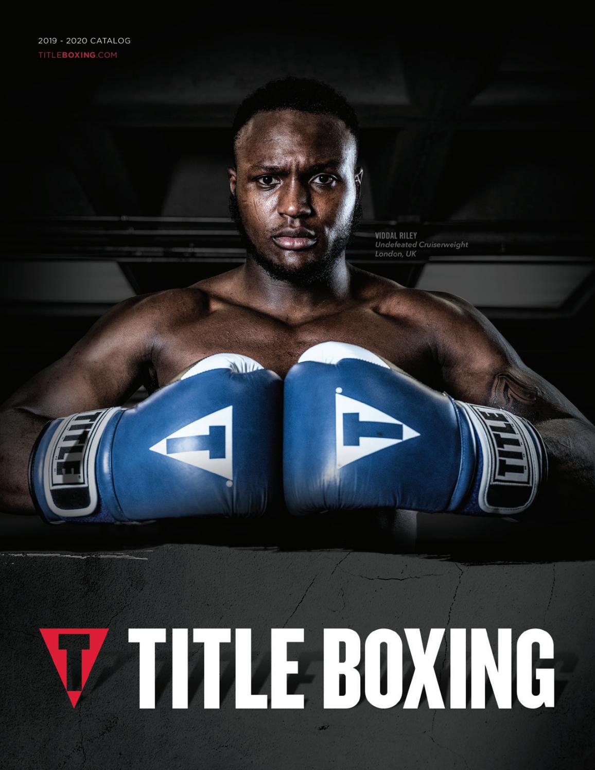 TITLE Boxing  2019 Fall/Winter Catalog by TITLE Boxing - Issuu